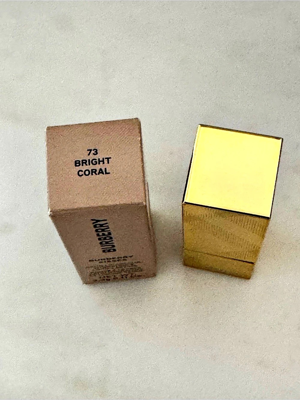 Burberry Kisses Satin Lip Colour - 73 Bright Coral Lipstick 73 Bright Coral - Picture 2 of 2